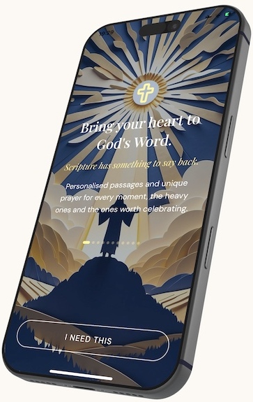 Before wellness apps, there was the Word. The My BibleVerse app.